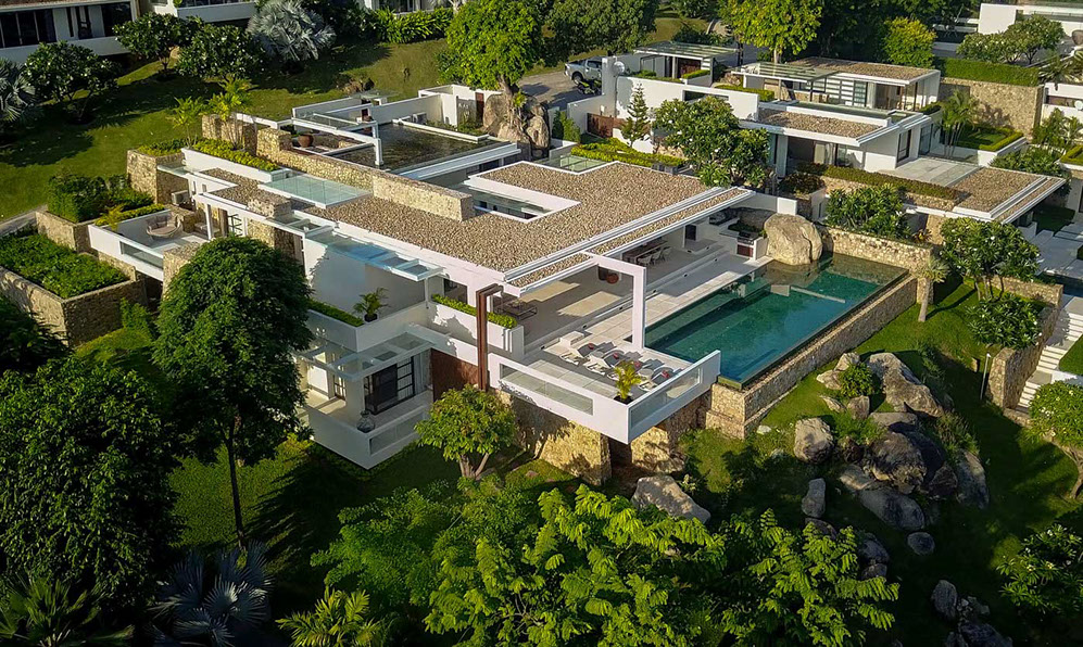 Samujana residence and landscape