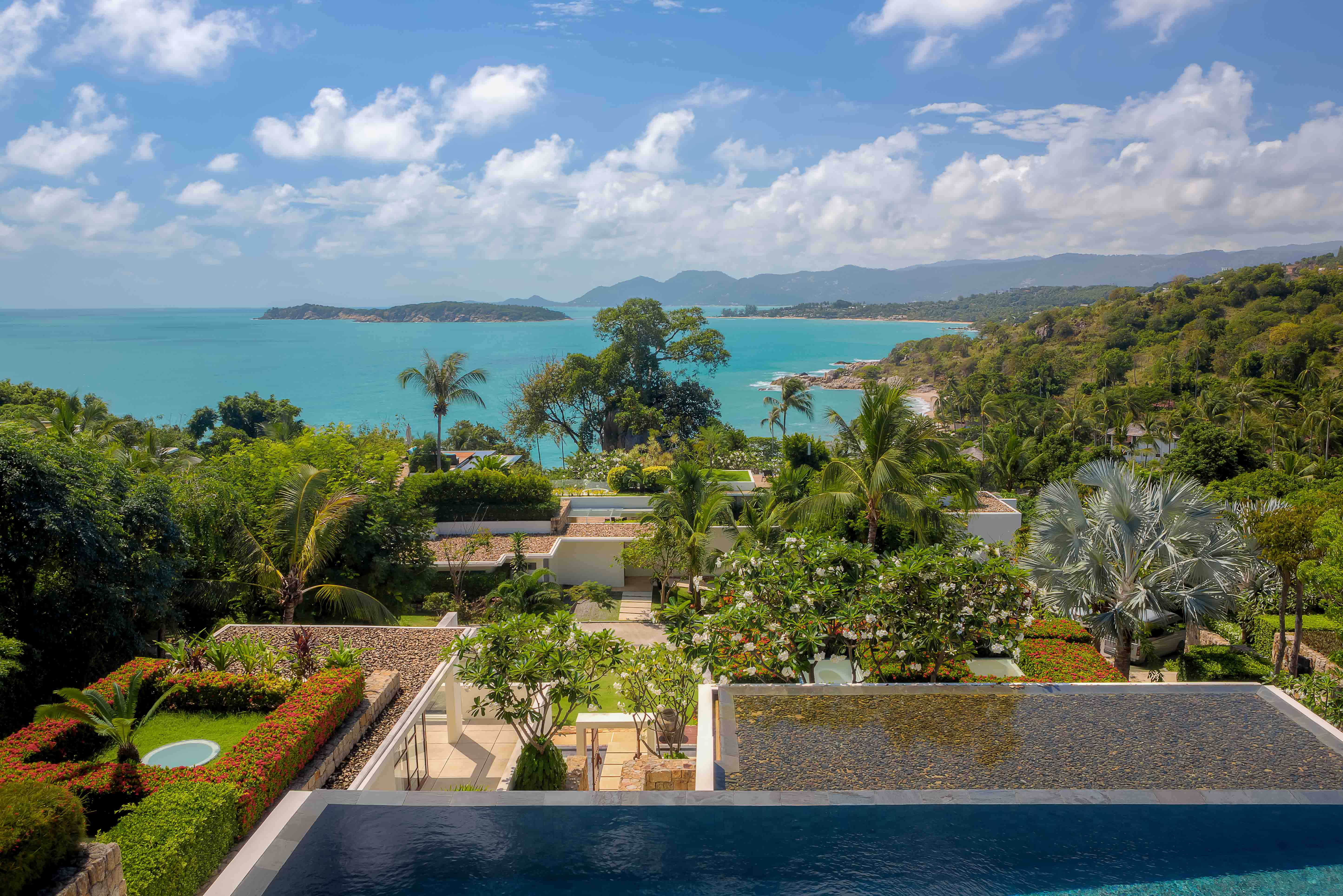 Samujana villa landscape